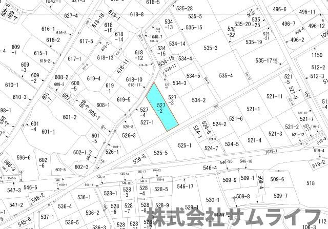 【土地図】 | 小正建築条件無し売地
