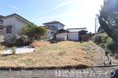 【前面道路含む現地写真】 | 小正建築条件無し売地
