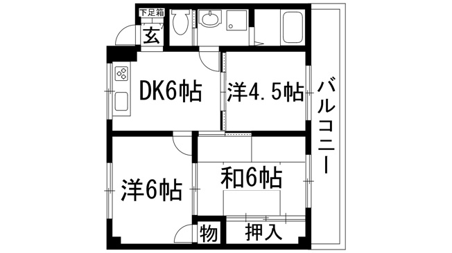 【間取り】 | マナスハイツ