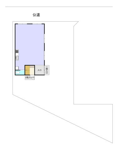 東吉田　売店舗の区画図