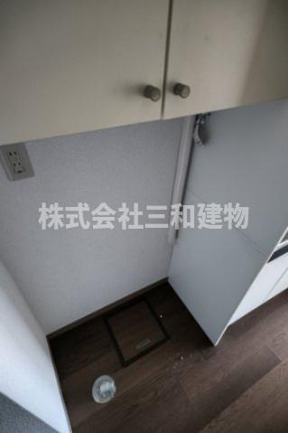 プレスティジAのその他共用部分|室内洗濯機置き場