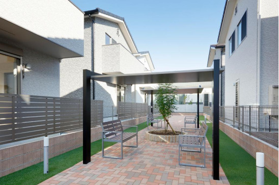 cocoro Garden B号地のエントランス|毎日通るエントランスはこのようになっています