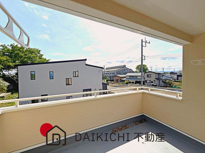 【バルコニー】 | 川島町紫竹　新築戸建　全22棟　19号棟