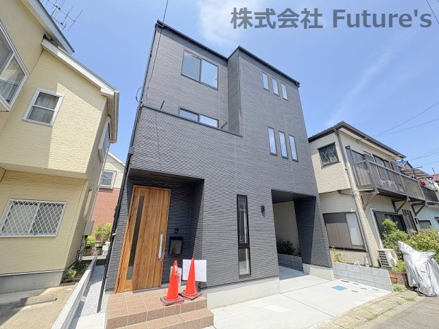 三郷市戸ケ崎1丁目　新築戸建　全1棟の外観|【外観パース】TX「三郷中央」駅バス10分、『天王橋南』停歩2分