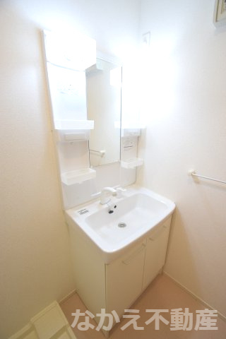 【洗面所】 | スペースが確保できる洗面所です