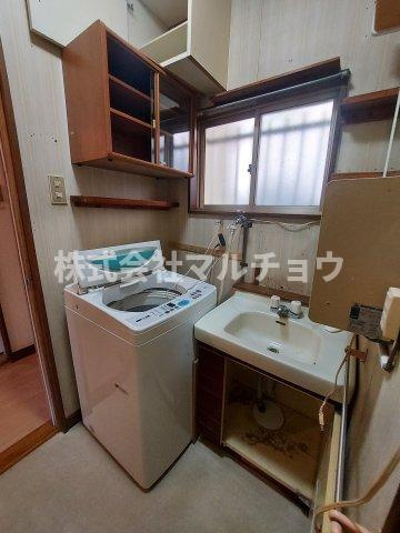 光葉台戸建ての独立洗面台|独立洗面台です