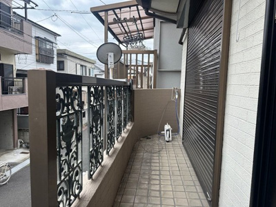【バルコニー】 | 深沢町1丁目貸家