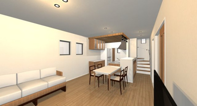 【居間・リビング】 | 新築住宅　高知市高須3丁目 | イメージです。