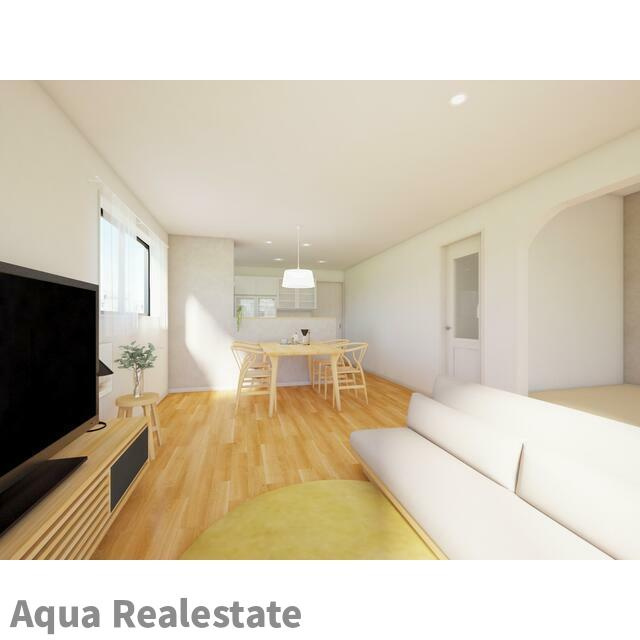 木田郡三木町大字下高岡の新築一戸建の居間・リビング