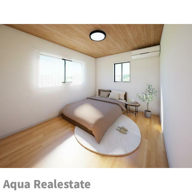 木田郡三木町大字下高岡の新築一戸建の寝室