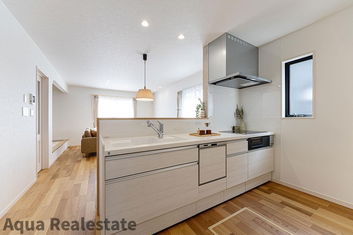 木田郡三木町大字下高岡の新築一戸建のキッチン