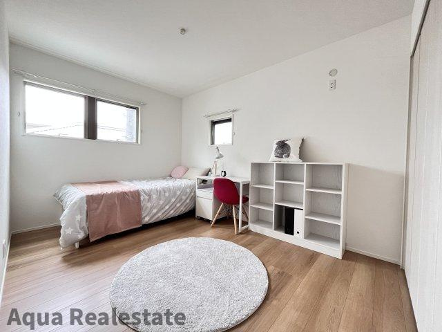 家事楽デザイナーズハウス高松市福岡町④の子供部屋|自分好みのアレンジで居心地の良い空間になりそうです。