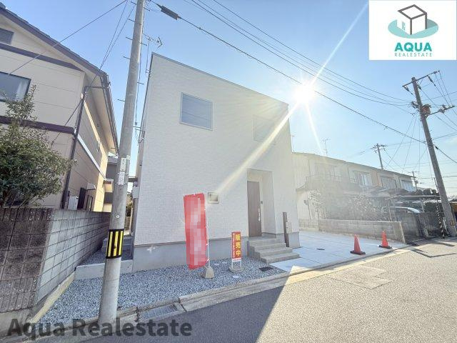家事楽デザイナーズハウス高松市木太町建売⑯の前面道路含む現地写真|前面道路含む現地写真です