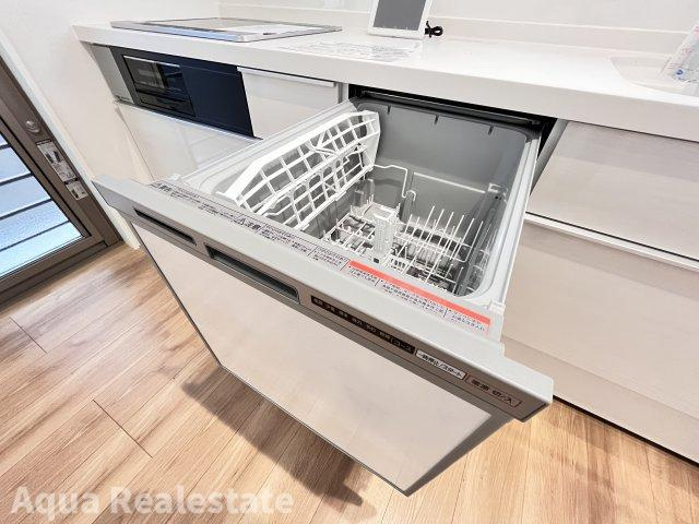 家事楽デザイナーズハウス高松市木太町建売⑯のキッチン|食洗器です。