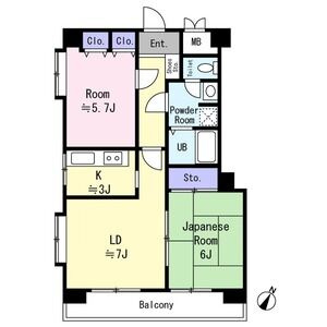 トーカンキャステール山本通の間取り