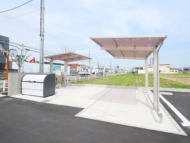 アクアポルタのその他共用部分|駐輪スペース