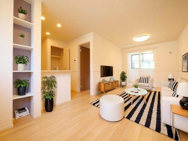 マホラの居間・リビング|CGで家具等を配置したもので家具等は含まれません