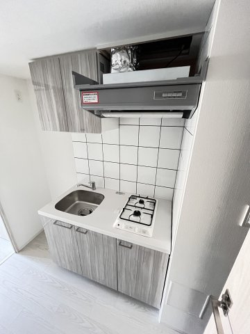 大阪市都島区都島本通４丁目の賃貸マンションのキッチン
