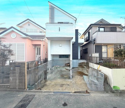 【外観】 | ◆◇南舞岡新築住宅◇◆ | ◆一戸建てを中心とした街並みが整然と続き、周辺は高い建物が建っていないので、緑の多い閑静な趣を感じる環境です。街並みや周辺環境も重要なポイントです！！