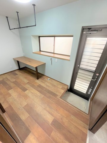 【設備】 | 仲介手数料無料！西岐波小学校に通えるリフォーム済み中古住宅　宇部市今村北１丁目 | ランドリールーム