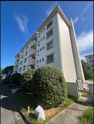 公団狭山住宅22号棟の外観