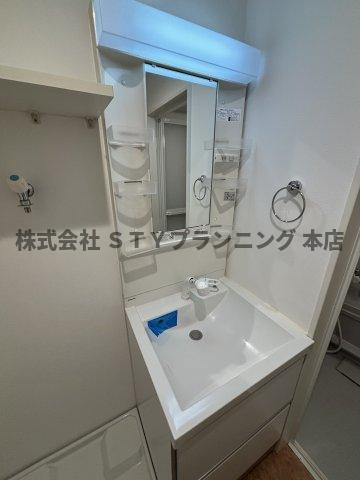 仲介手数料０円！Globe amaranth庄内通の独立洗面台