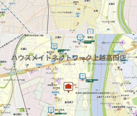 マウンテンリバーの地図|位置図