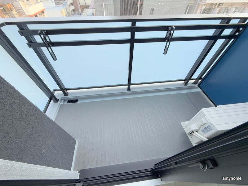 S-RESIDENCE難波大国町domina　仲介手数料無料のバルコニー