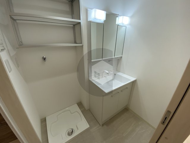 ラモーナ稲田本町の洗面所