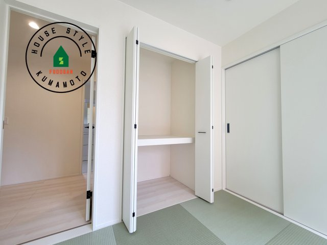 菊池郡大津町大字大津第1-3棟（2号棟）の収納|収納には困りません。