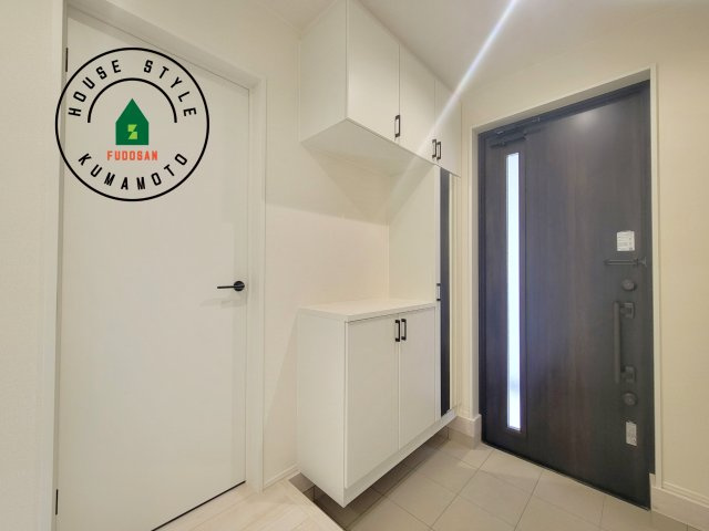 菊池郡大津町大字大津第1-3棟（2号棟）の防犯設備|二重ロックでしっかり防犯対策ができます。