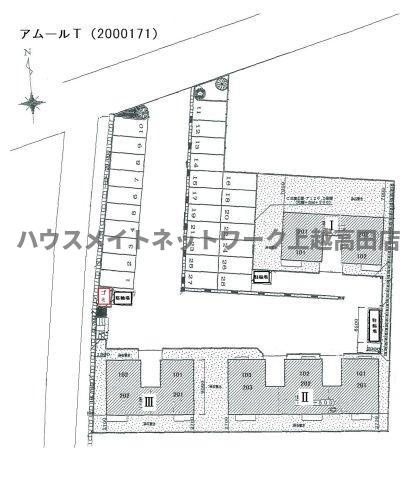 アムールT Ⅱの区画図|配置図