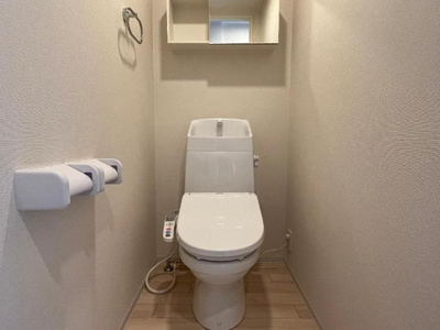 【トイレ】 | 南沢又新築アパート | シャワー付トイレ（イメージ）