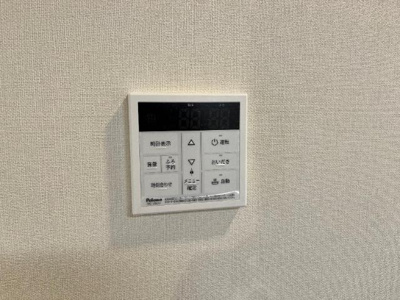 【設備】 | 南沢又新築アパート | 給湯パネル（イメージ）