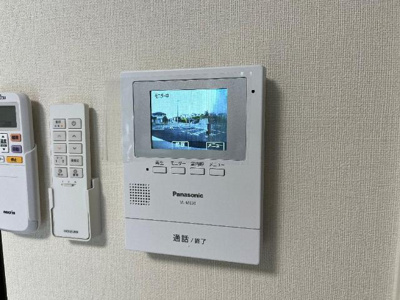 【内装】 | 南沢又新築アパート | カメラ付インターホン（イメージ）