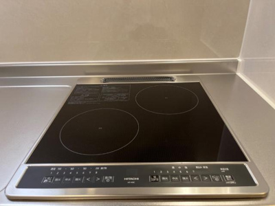 【キッチン】 | 笹谷字石田新築アパート | IHクッキングヒーター（イメージ）