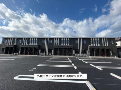 【外観】 | 笹谷字石田新築アパート | 外観写真（昼）