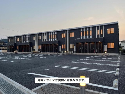 【外観】 | 笹谷字石田新築アパート | 外観写真（昼）