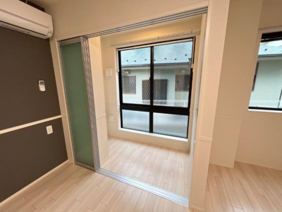 【居間・リビング】 | 笹谷字石田新築アパート | インナーテラス（イメージ）