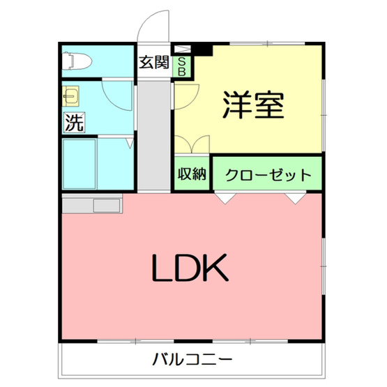 【間取り】 | 第二グリーンハイツ
