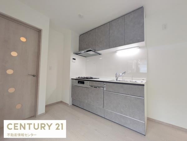 【キッチン】 | 市岡３丁目　新築戸建 | 食器洗乾燥機付きシステムキッチン！