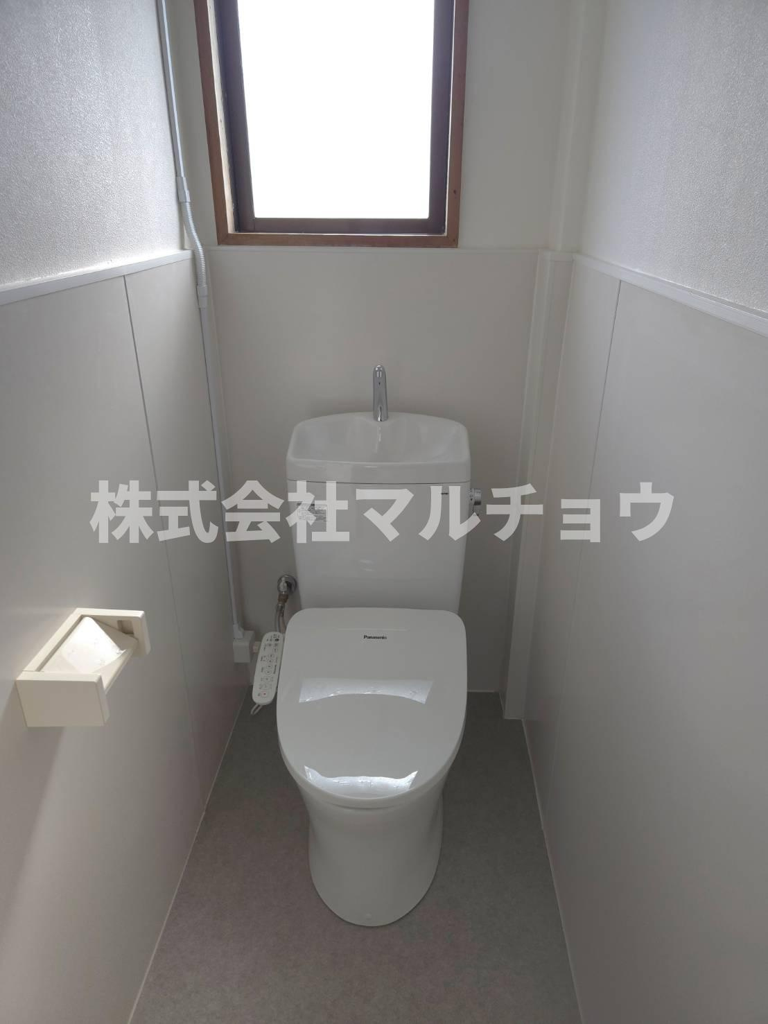 コーポそらのトイレ|ゆったりとした空間のトイレです