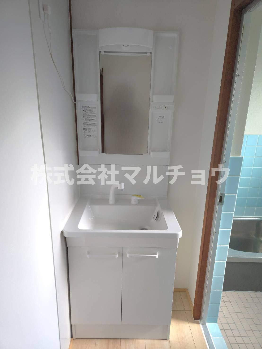 コーポそらの独立洗面台|独立洗面台あり、毎朝おしゃれに忙しい女性の方におすすめです