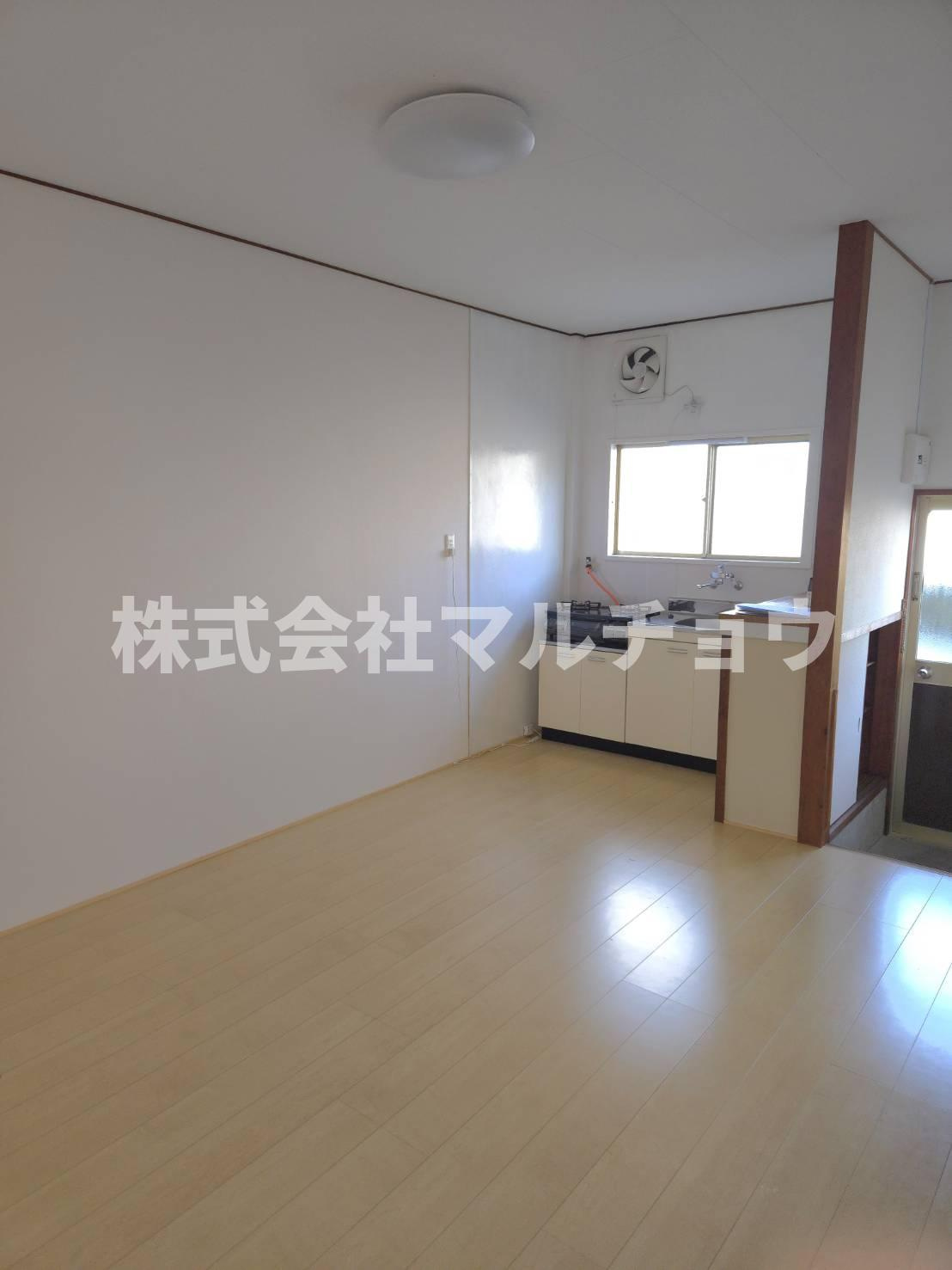 コーポそらの居間・リビング|ゆったりとしたリビングです