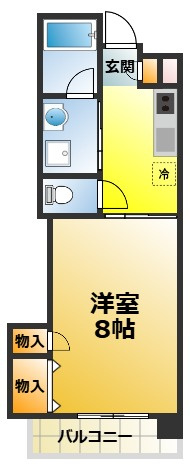 グランシャンブルの間取り