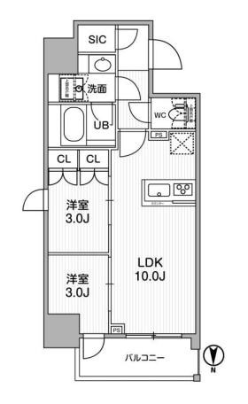 【間取り】 | nido KAMATA | 間取り図