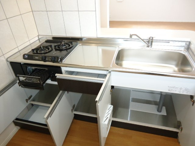 メゾンド・ショコラの収納|キッチン収納下段