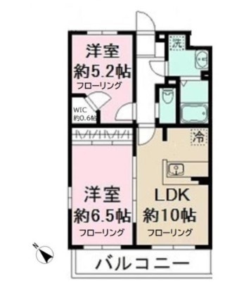 【仲介手数料：50％OFF】対象物件！の間取り
