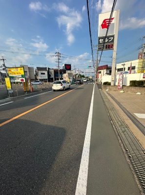 【前面道路含む現地写真】 | 高槻市富田町5丁目　売土地