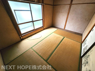 【和室】 | 尼崎市南清水中古戸建　リフォームを楽しみましょう | ２階和室6帖です♪バルコニーに面した明るく開放的な居室です！！